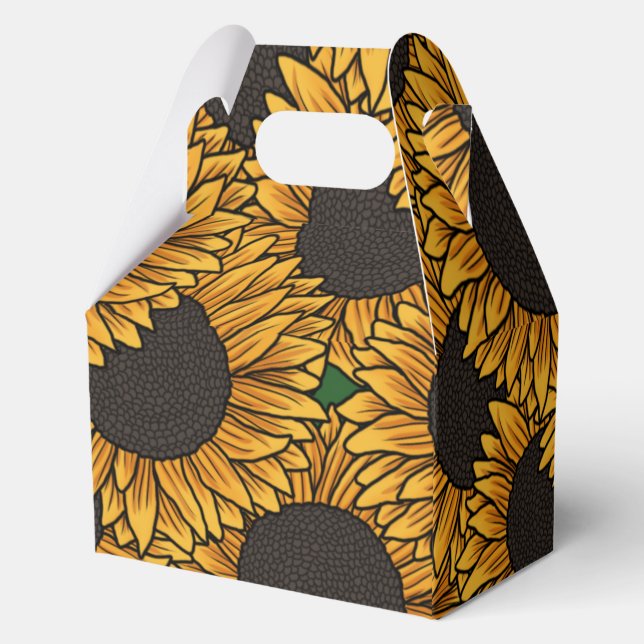 Sunflower Field Box (Back)
