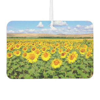 Sunflower field car air freshener