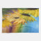 Sunflower Field Throw pillow from my artwork