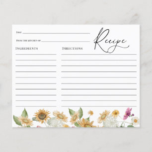 Sunflower Fields Bridal Shower