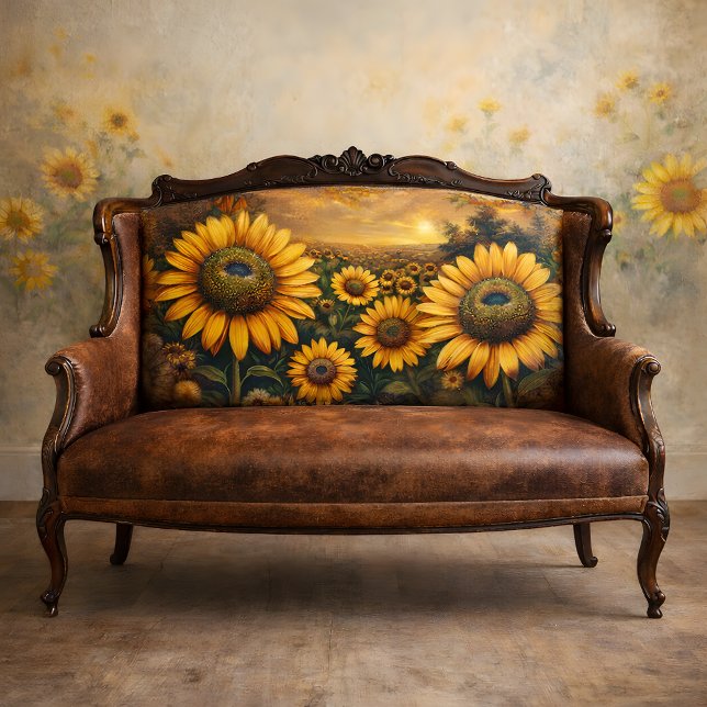 Sunflower Fields Decoupage Tissue Paper (Sunflower Fields Decoupage Tissue Paper Mockup)