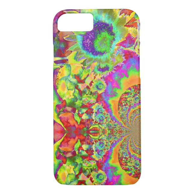 Sunflower Fields Forever - orange Case-Mate iPhone Case (Back)