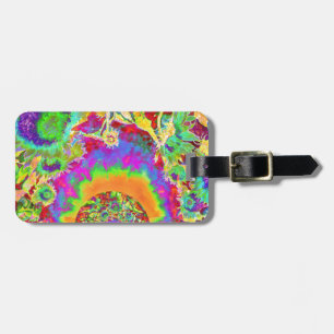 Sunflower Fields Forever - orange Luggage Tag