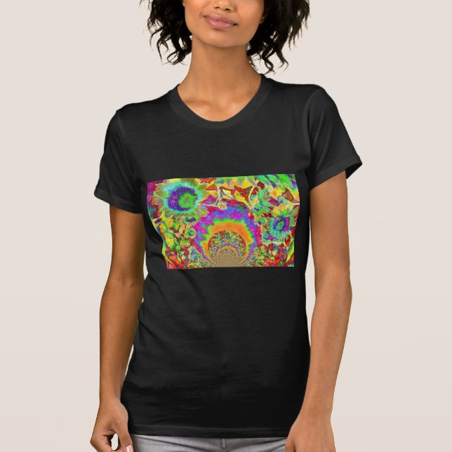 Sunflower Fields Forever - orange T-Shirt (Front)