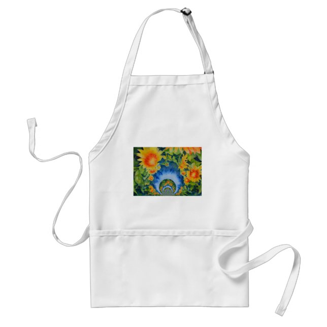 Sunflower Fields Forever Standard Apron (Front)