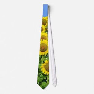 Sunflower Fields Tie