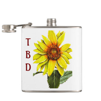 Sunflower Flask