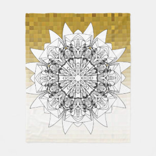 Sunflower Fleece Blanket