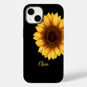 Sunflower Floral Art Wildflower iPhone 14 Case