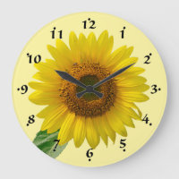 Sunflower Floral Clock