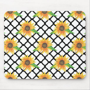 Sunflower Floral Meaning Mouse Mat