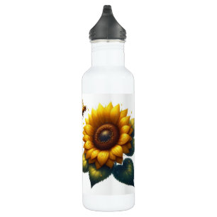 Sunflower Floral Summer 710 Ml Water Bottle