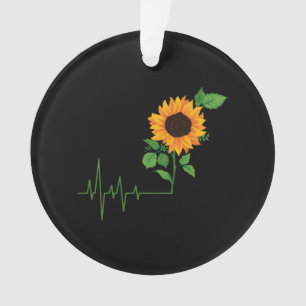 Sunflower Flower Gift Ornament