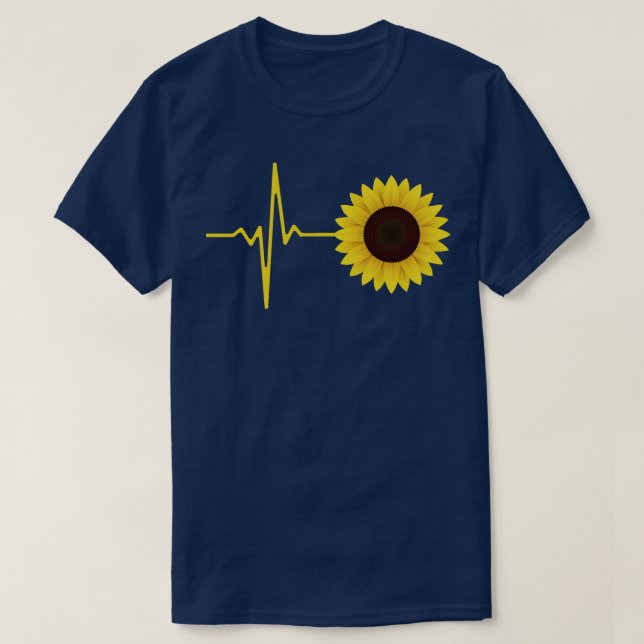 Sunflower Flower Gift T-Shirt (Design Front)