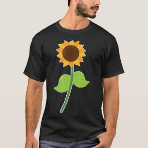 Sunflower Flowered Garden Summer Gardening Tee