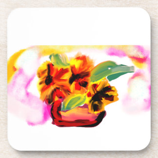 Sunflower for mother's day  coaster
