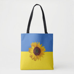Sunflower for Ukraine Design Tote Bag