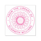 Sunflower from the library of book custom name