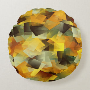 Sunflower Fun.... Round Cushion