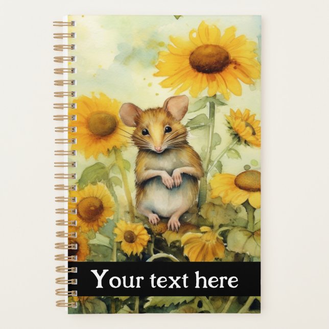 Sunflower Garden 11 Miceville Planner (Front)