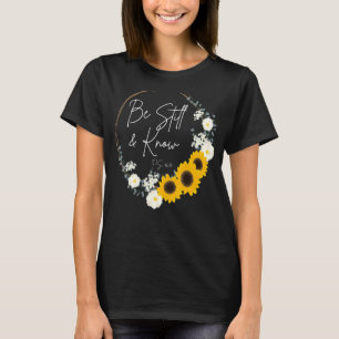 Sunflower Garden Christian Womens Graphic Tees