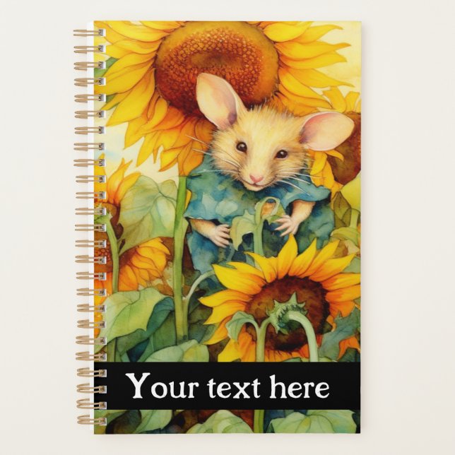 Sunflower Garden Miceville Planner (Front)