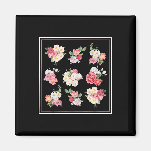 Sunflower Gardening  Magnet (Front)