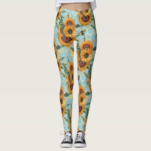 Sunflower Gifts Bright As A Sunflower Leggings