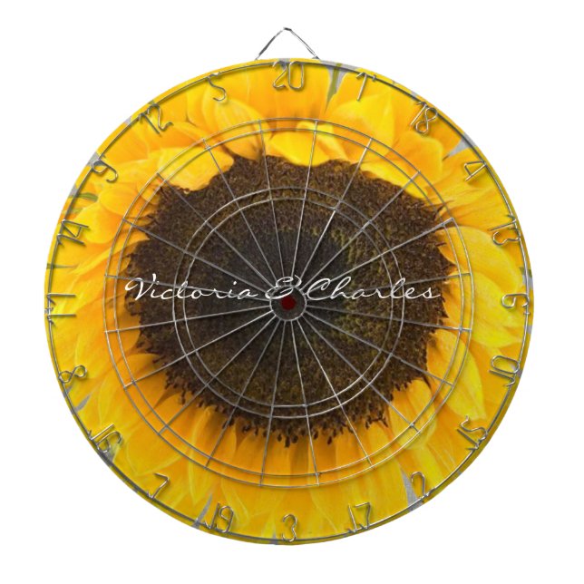 Sunflower Gifts Dartboard (Front)