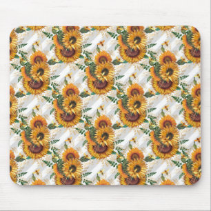 Sunflower Gifts Look At The Sunflower Mouse Mat