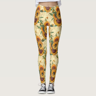 Sunflower Gifts Sunflower Turn Surrounded Leggings