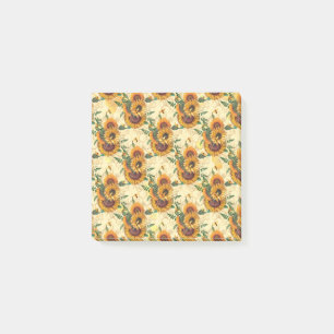Sunflower Gifts Sunflower Turn Surrounded Post-it Notes