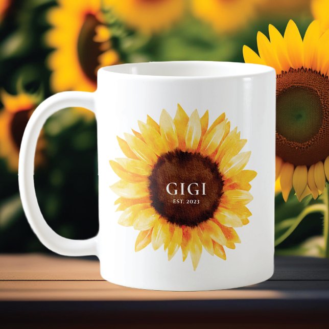 Sunflower Gigi Coffee Mug (Creator Uploaded)