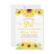 Sunflower Girl Summer Floral Baby Shower