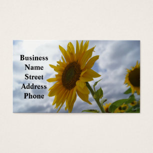 Sunflower Glory Business Card