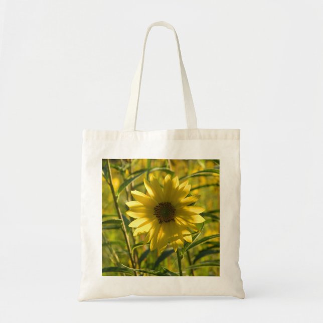 Sunflower Glow Tote Bag (Front)