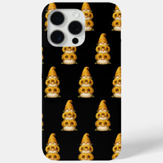 Sunflower Gnome Hidden Smiles Beneath the Golden  iPhone 15 Pro Max Case