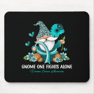 Sunflower Gnome One Fights Alone Artwork Mouse Mat