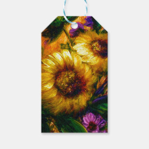 "Sunflower Gold" Gift Tags
