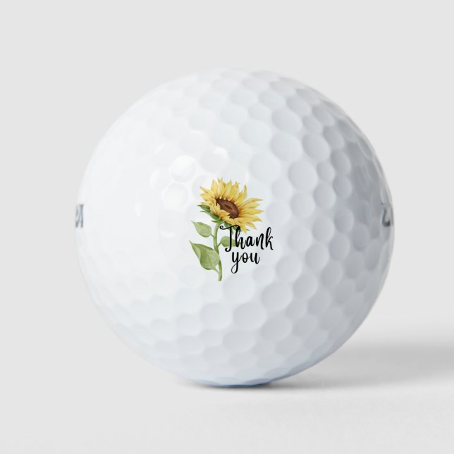 Sunflower Golf Balls (Front)
