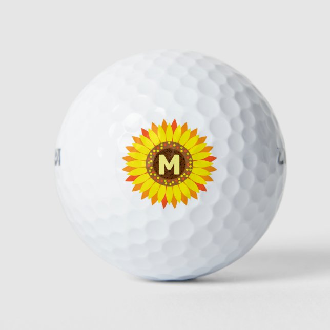 Sunflower Golf Balls (Front)