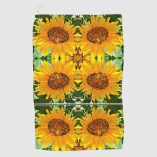 Sunflower Golf Towel