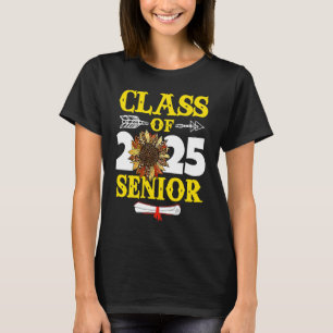 Sunflower Graduation Class of 2025 Senior 25 Gradu T-Shirt