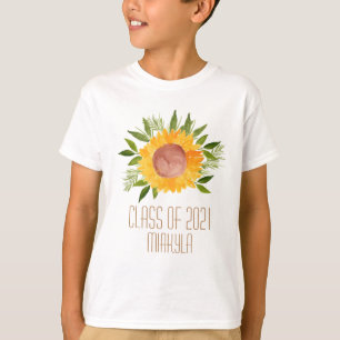 Sunflower graduation kid T-Shirt