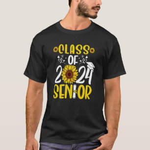Sunflower Graduation Senior Class of 2024 24 Gradu T-Shirt