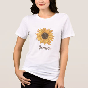Sunflower Graphic T-Shirt 🌻 Aesthetic Nature Tee