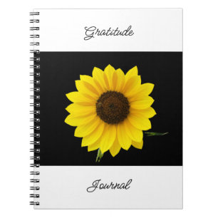 Sunflower Gratitude Journal