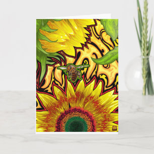 Sunflower Greeting Card