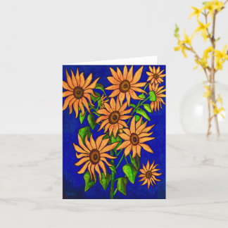 Sunflower Greeting Card