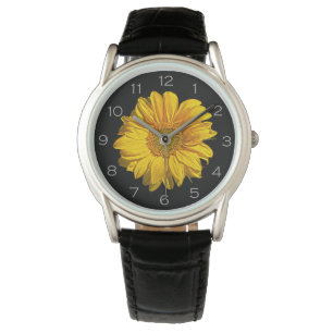 Sunflower Grey Numbers Mens Watch